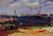 Nassau Harbor Albert Bierstadt